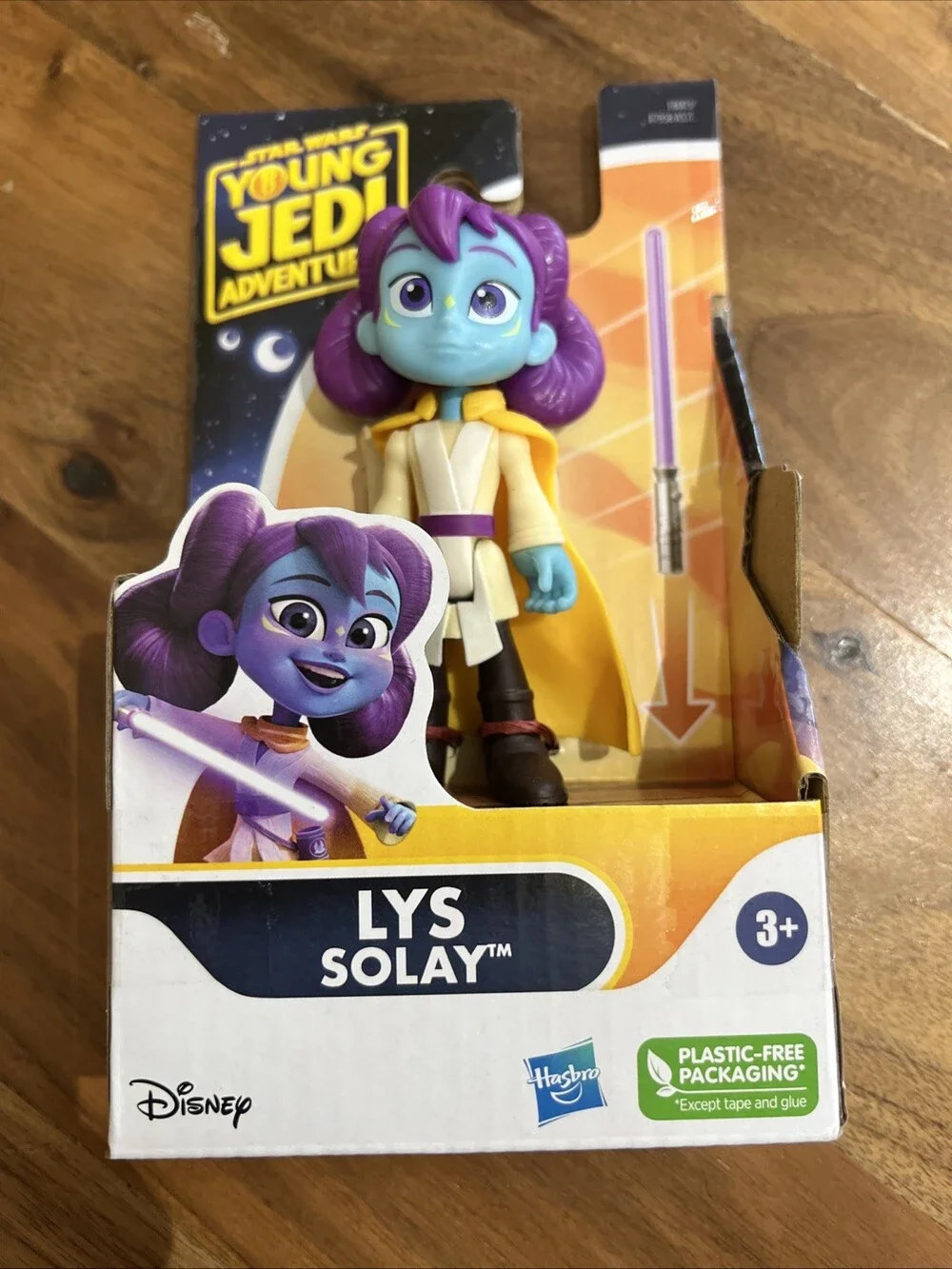 Star Wars Young Jedi Adventures LYS SOLAY 3-Inch Action Figure - NEW